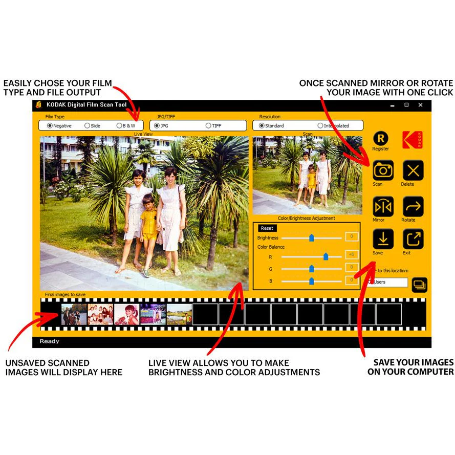 KODAK Film Scan Tool for PC and MAC - Image 8