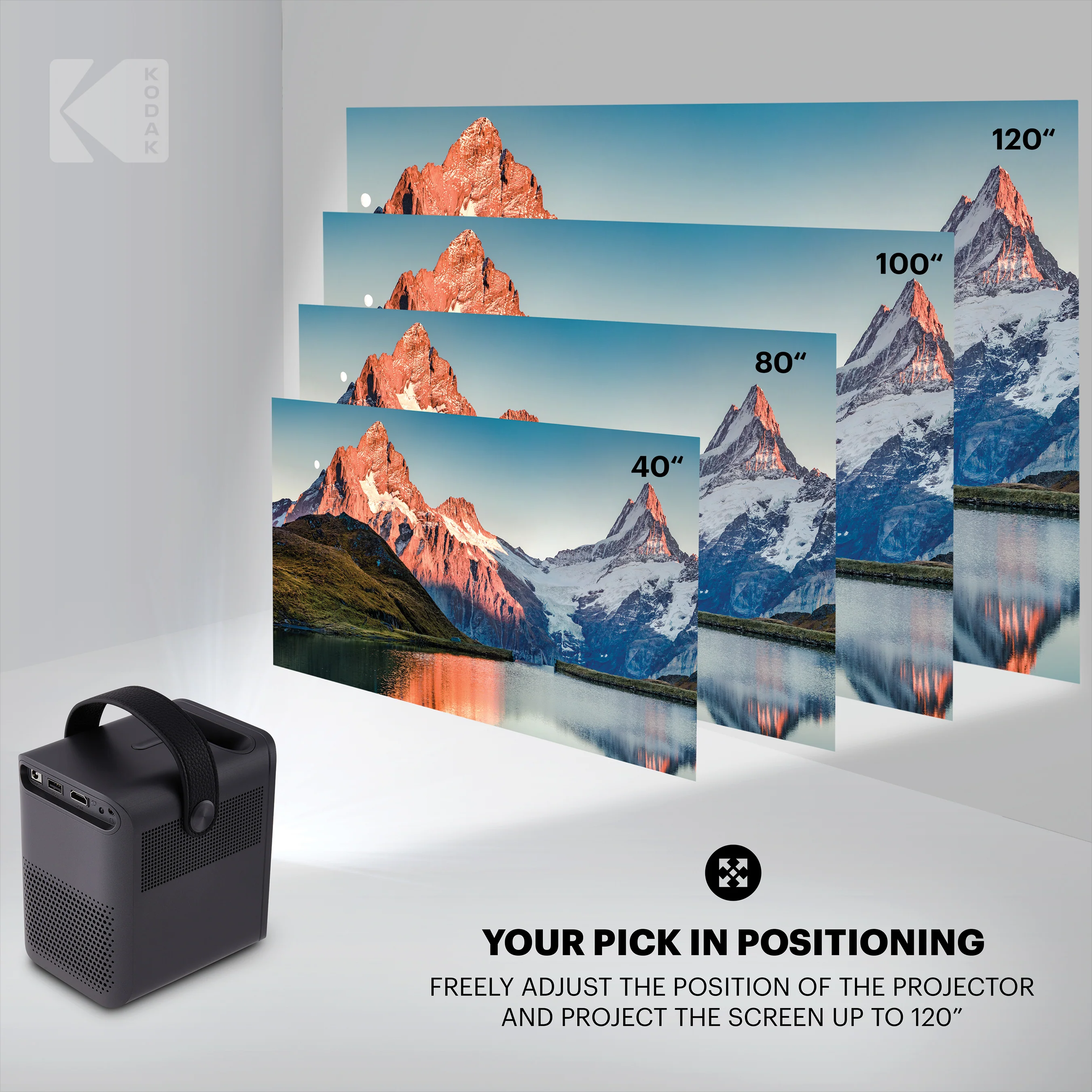 KODAK FLIK HD9 Smart Projector - Image 11