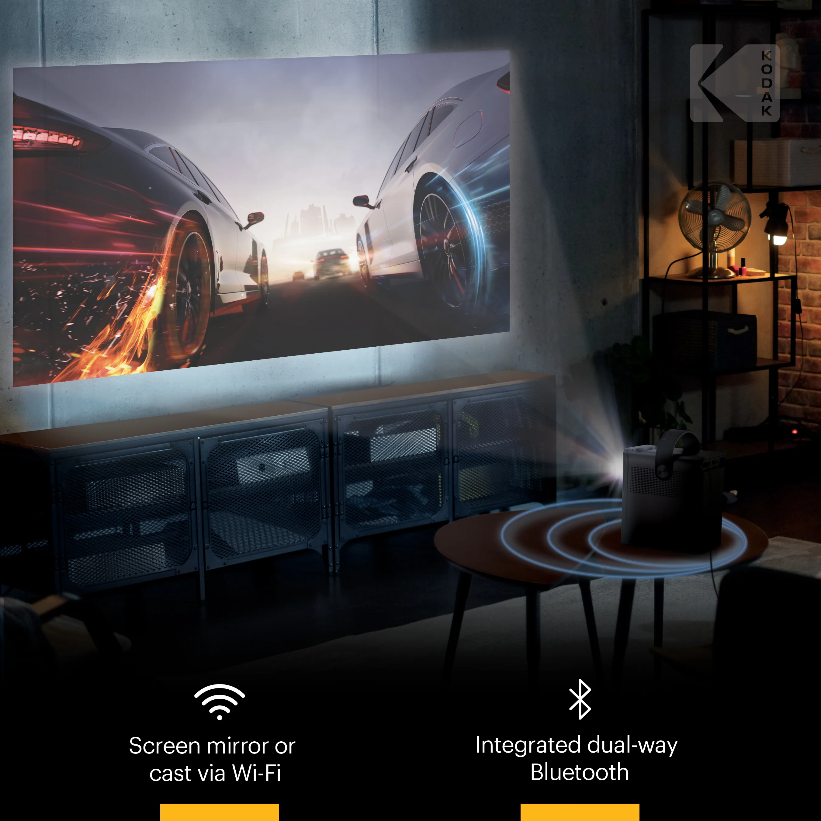 KODAK FLIK HD9 Smart Projector - Image 13