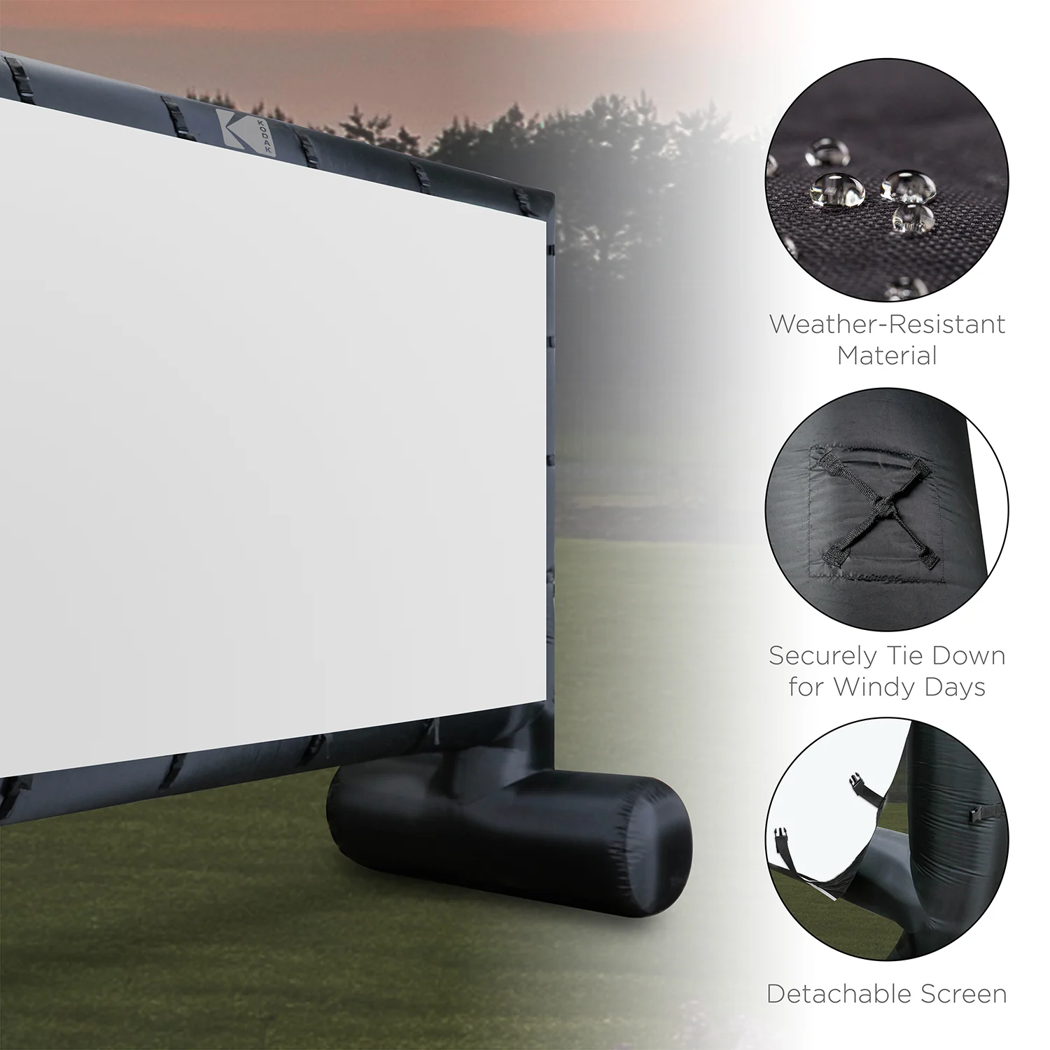 KODAK Large Inflatable Projector Screen - 14.5 feet - Image 3