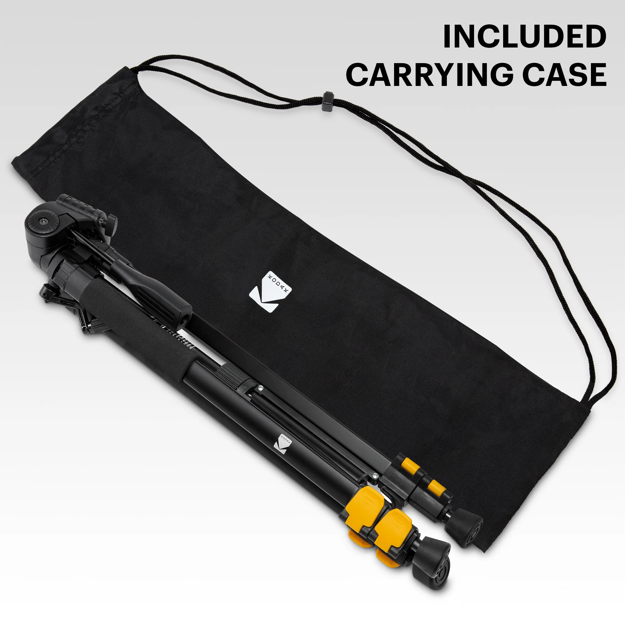KODAK Photo Gear Lightweight Tripod (62”/157.5 cm) - Image 6