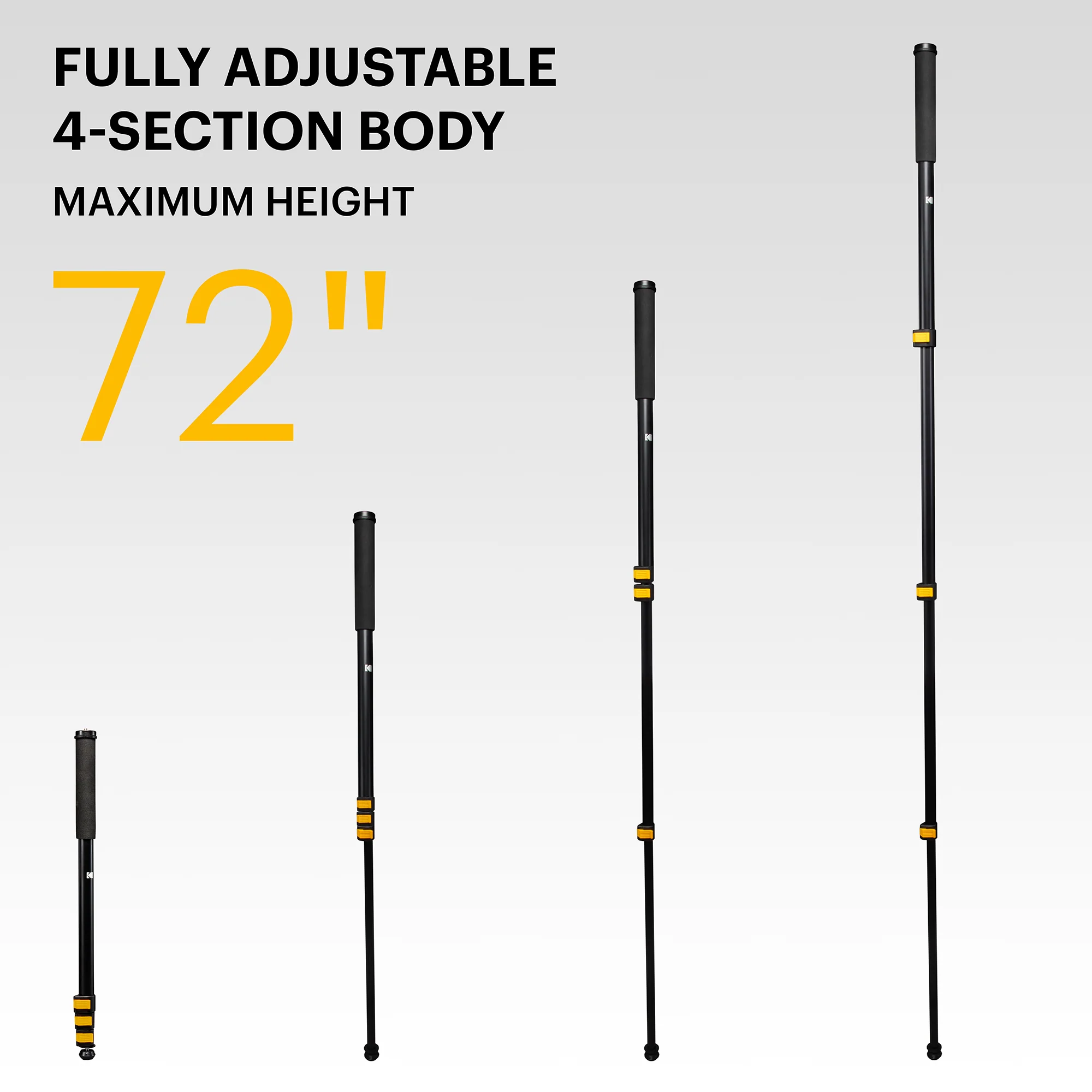 KODAK Photo Gear Monopod 72ʺ/182 cm - Image 4