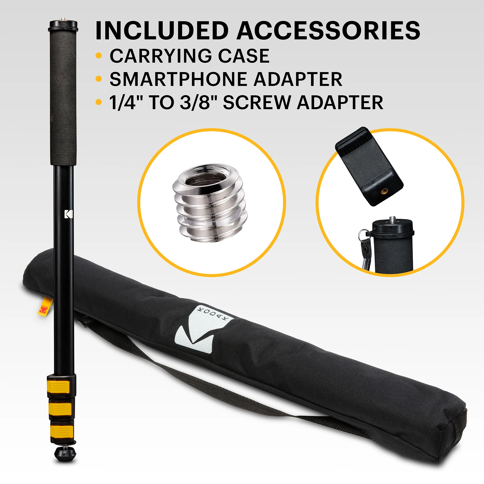 KODAK Photo Gear Monopod 72ʺ/182 cm - Image 6