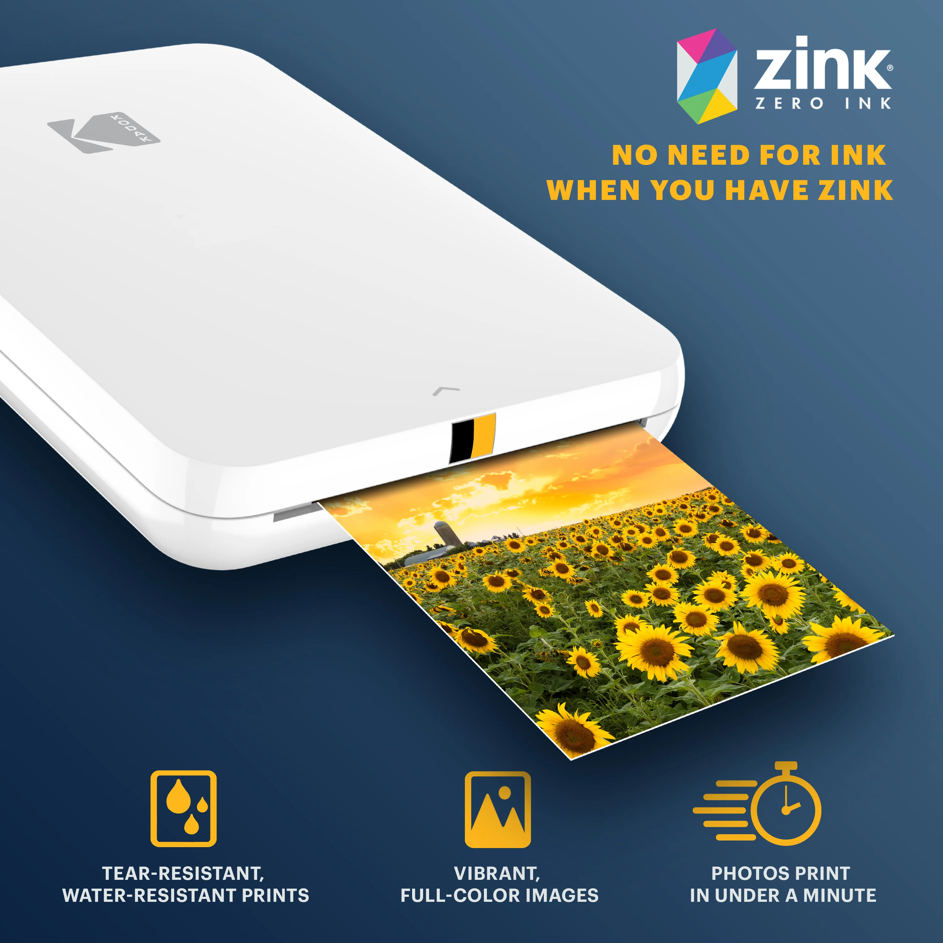 KODAK Step Slim Instant 2x3 Photo Printer - Image 3