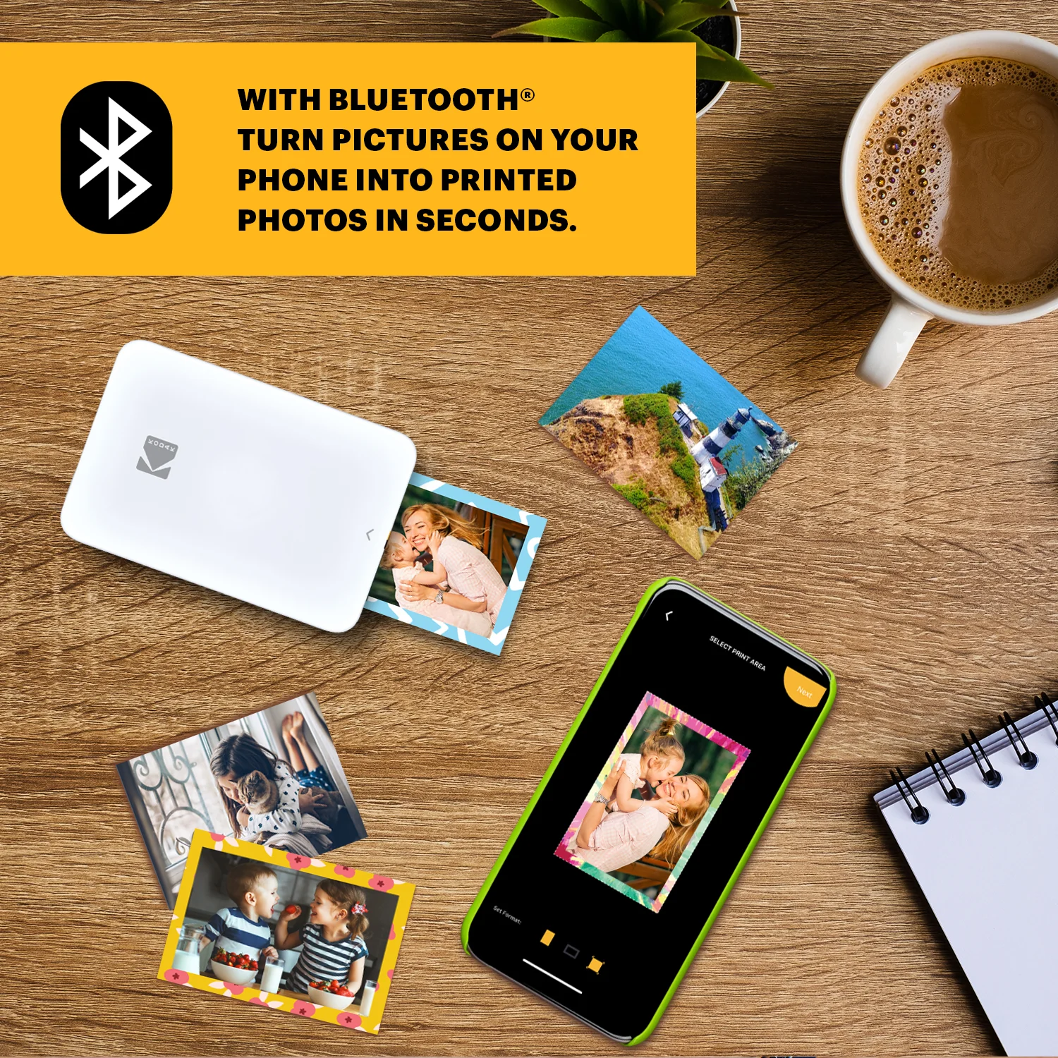 KODAK Step Slim Instant 2x3 Photo Printer - Image 6