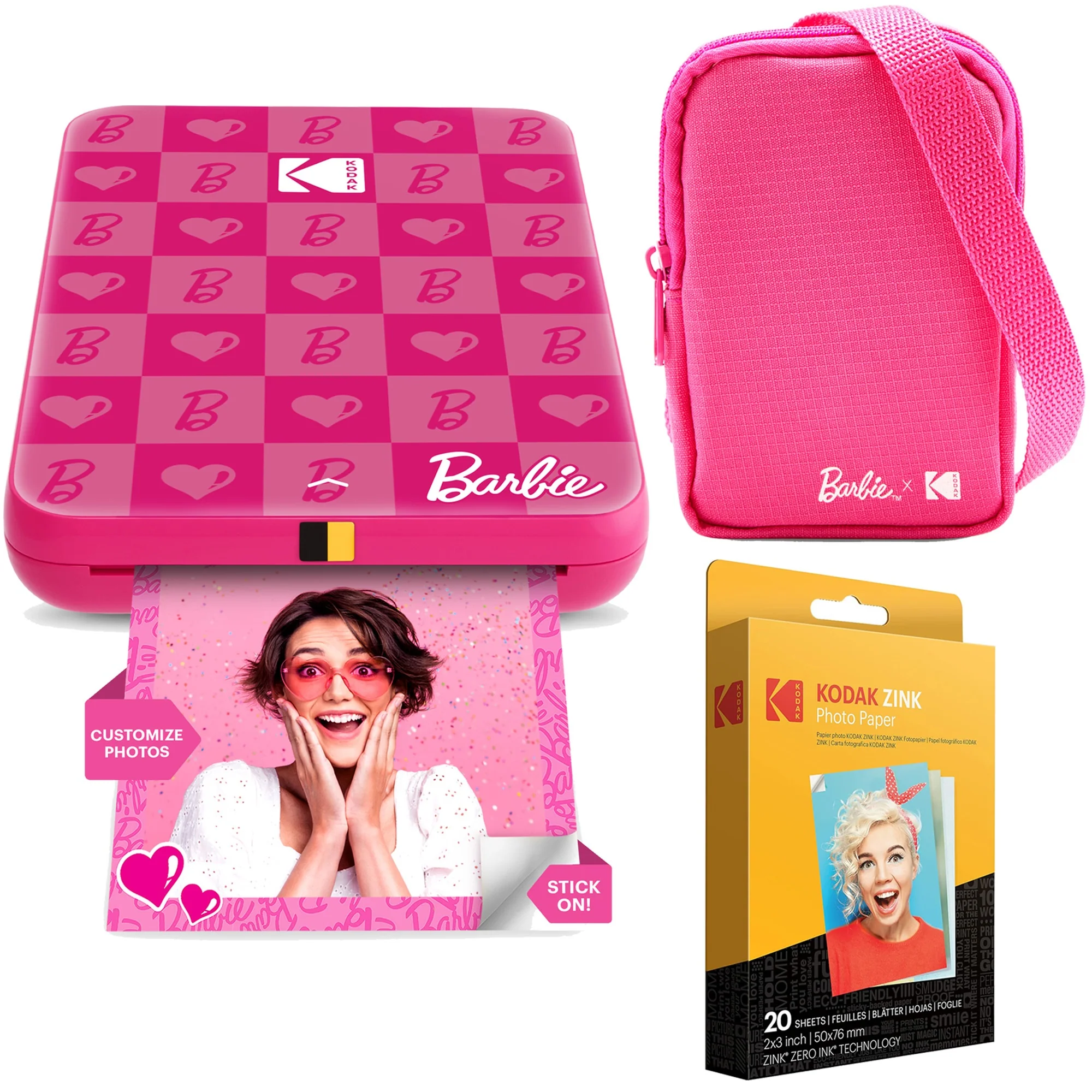Kodak x Barbie Step Slim Instant Photo Printer (Iconic Style) Starter bundle - Image 2