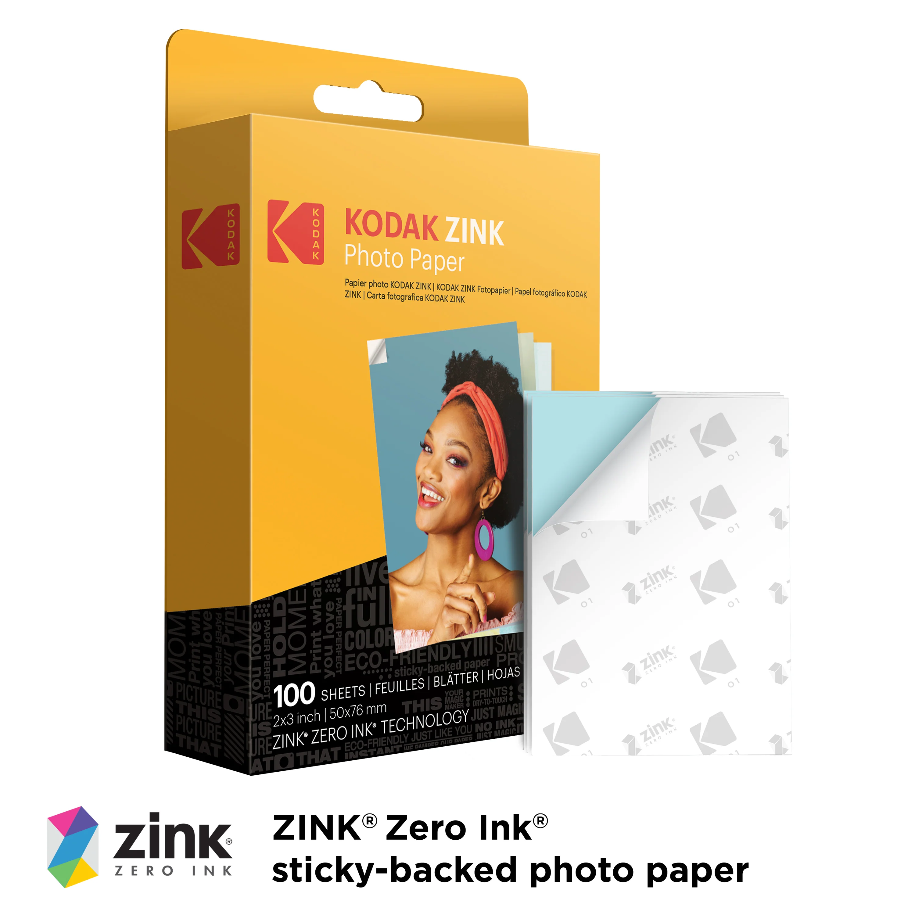KODAK 2"x3" Zink instant Photo Paper - Image 3