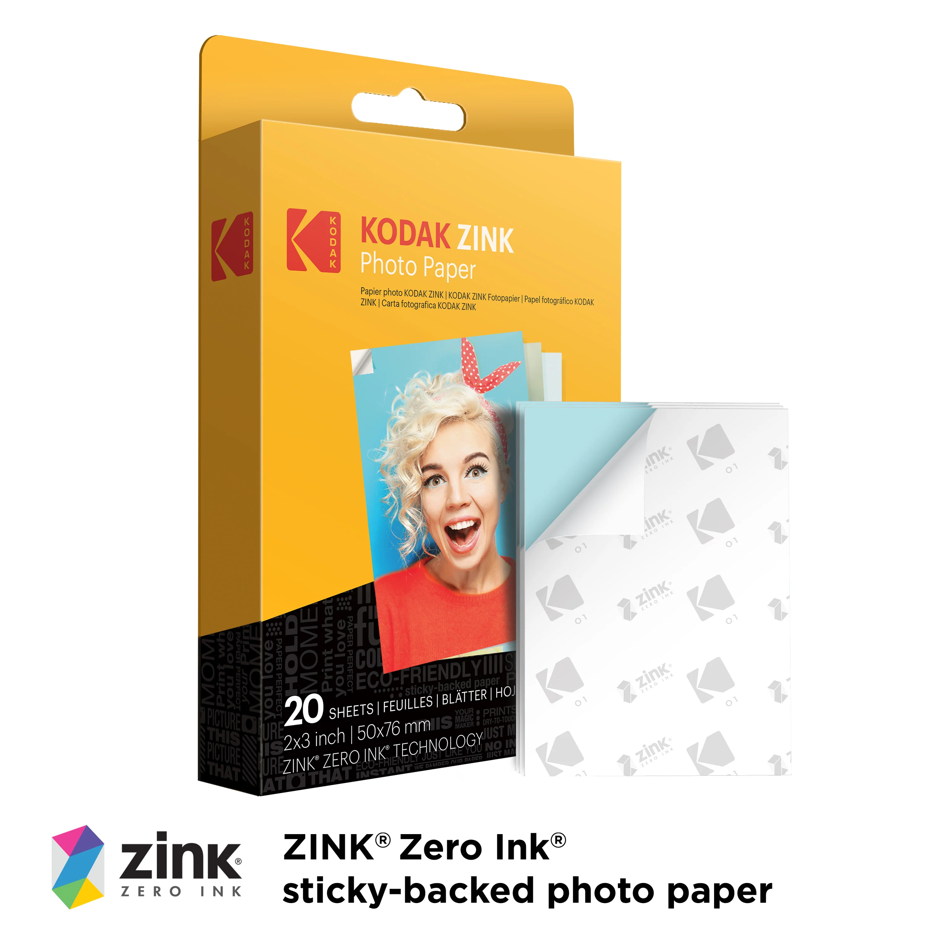 KODAK 2"x3" Zink instant Photo Paper - Image 4