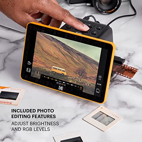 KODAK Slide N SCAN Film & Slide Scanner Digitizer with 7" LCD Screen - Image 5
